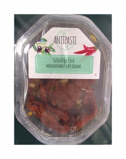 Sušené rajčata marinovaná s bylinkami 150 g