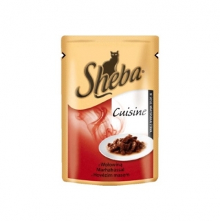 Sheba Hovězí + kuřecí v želé 4 x 85g