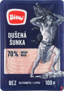 Dušená šunka standard 70% 100g