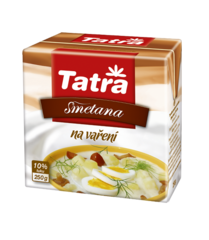 Trvanlivá smetana na vaření 10%  250 ml