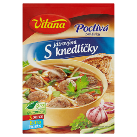 Vitana Poctivá polévka s játrovými knedlíčky 92g