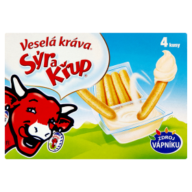 Veselá kráva Sýr a Křup 4 x 35g