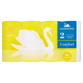 Harmony Comfort White toaletní papír 2vrstvý  - 16 x 