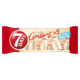 7Days Croissant s kakaovou náplní 5 x 37g