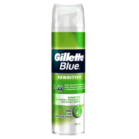Gillette Blue Sensitive Pánský Gel Na Holení 200 ml