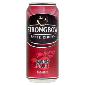 Strongbow cider tmavé ovoce 400ml