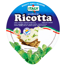 Italy Ricotta syrovátkový sýr 200g