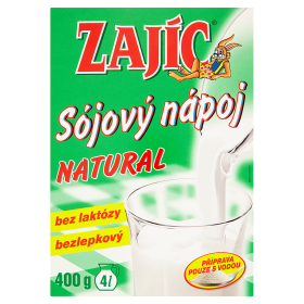 Zajíc Sójový nápoj natural 400g