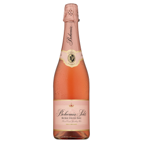 Bohemia Sekt Rose demi sec jakostní šumivé víno růžové 0,75l