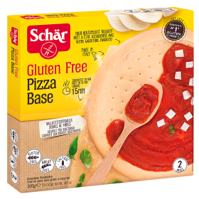 Schär Pizza Base pečivo speciální bez lepku, 2x pizza korpus 300g