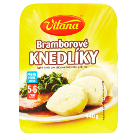 Bramborové knedlíky Vitana 440g