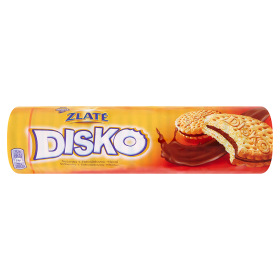 Zlaté Disko sušenky s čokoládovou náplní 157g