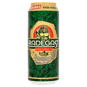 Radegast Ryze hořká 12 pivo světlý ležák 0,5l plech