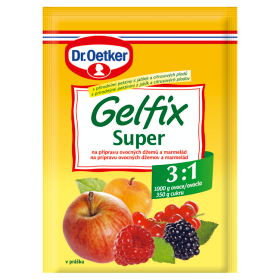 Dr. Oetker Gelfix super 3 :1 na přípravu ovocných džemů a marmelád 25g