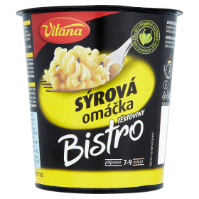 Vitana Bistro Těstoviny sýrová omáčka 72g