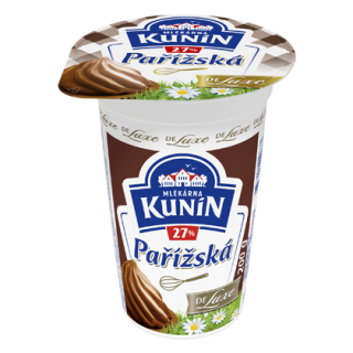 Pařížská šlehačka 27 % na 200ml