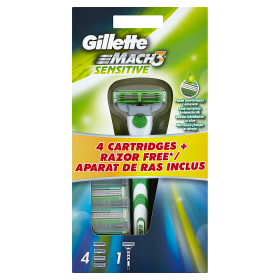 Gillette Mach3 turbo holicí strojek + 5 náhradní hlavice