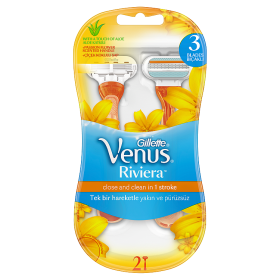 Gillette Venus Riviera Dámská Pohotová Holítka, 4 ks