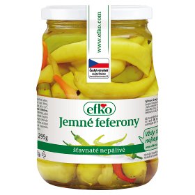Efko Feferony jemné - 600/300g