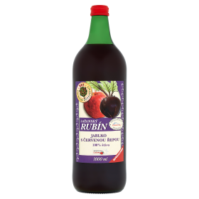 Jablko s červenou řepou mošt Rubín 100% 1L