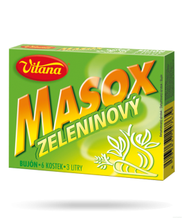 Masox zeleninový 6 kostek  60g