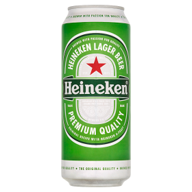 Heineken pivo ležák světlý plech 0,5l