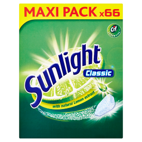 Sunlight Classic Tablety do myčky nádobí 66 ks