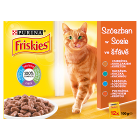 Friskies multipack ve šťávě Kuřecí 12 x 80g