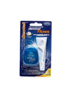 Dentální nit voskovaná 50m