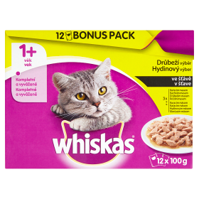 Whiskas Drůbeží výběr v želé 12 x 80g
