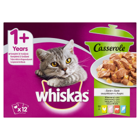 Whiskas Casserole mixovaný výběr v želé 12 x 85g