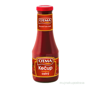 Kečup OTMA Ostrý/sklo  520 g