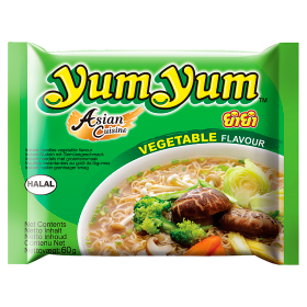 Yum Yum Instantní nudlová polévka se zeleninovou příchutí 60g