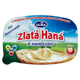 Zlatá Haná k namazání 250g