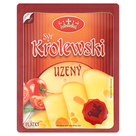 Krolewski Sýr uzený plátky 100g