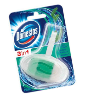 WC blok Domestos Borovice klec 3v1 40g 