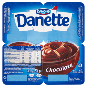 Danette Mléčný dezert čokoládový 4 x 125g