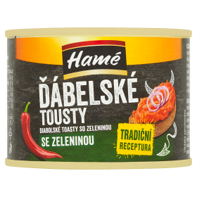 Ďábelské tousty se zeleninou 180 g