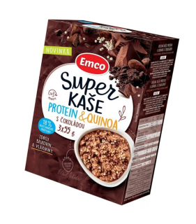 Super kaše protein s čokoládou 3x55