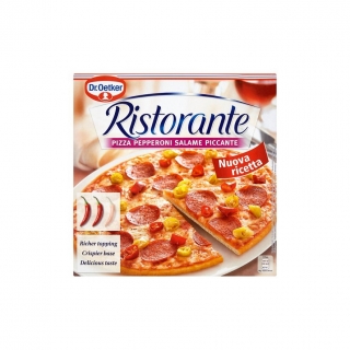 Pizza Ristorante Pepperoni Salame Piccante 340g