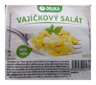 Vajíčkový salát 60% vajec 135g 