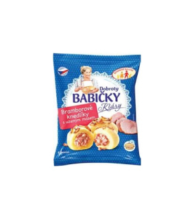 Bramborové knedlíky plněné uzeným masem 1kg