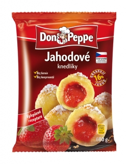 Jahodové knedlíky Don Peppe 600g