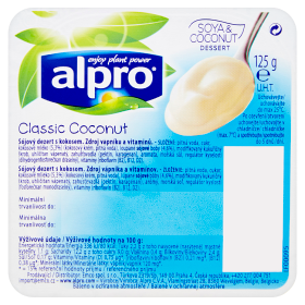 Sójový dezert Alpro s kokosem 125g