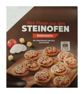 Pizza Margherita mini z kamenné pece 340 g