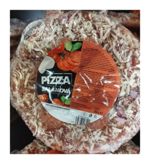 Pizza se salámem folie 290g