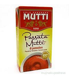 Rajčatové pyré tetrapac Mutti 480g