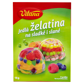 Jedlá želatina Vitana na sladké i slané v prášku 18g
