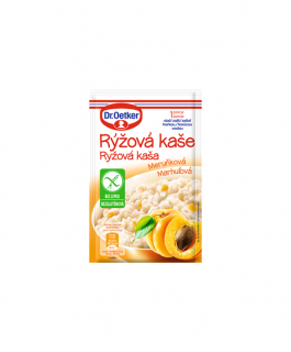 Rýžová kaše meruňková 52g