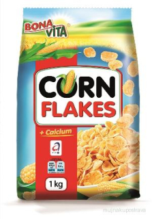 Corn Flakes Kukuřičné lupínky + calcium 750g